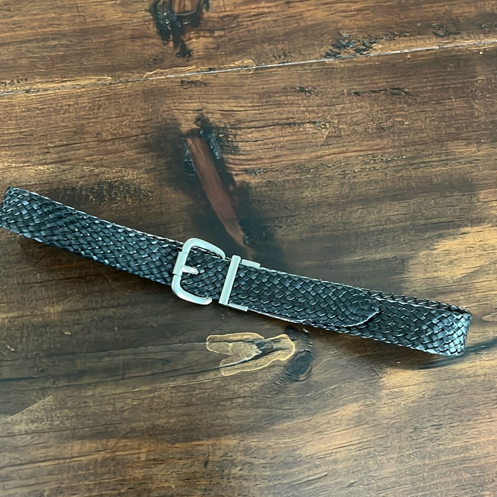 Boys genuine leather reversible Chaps belt